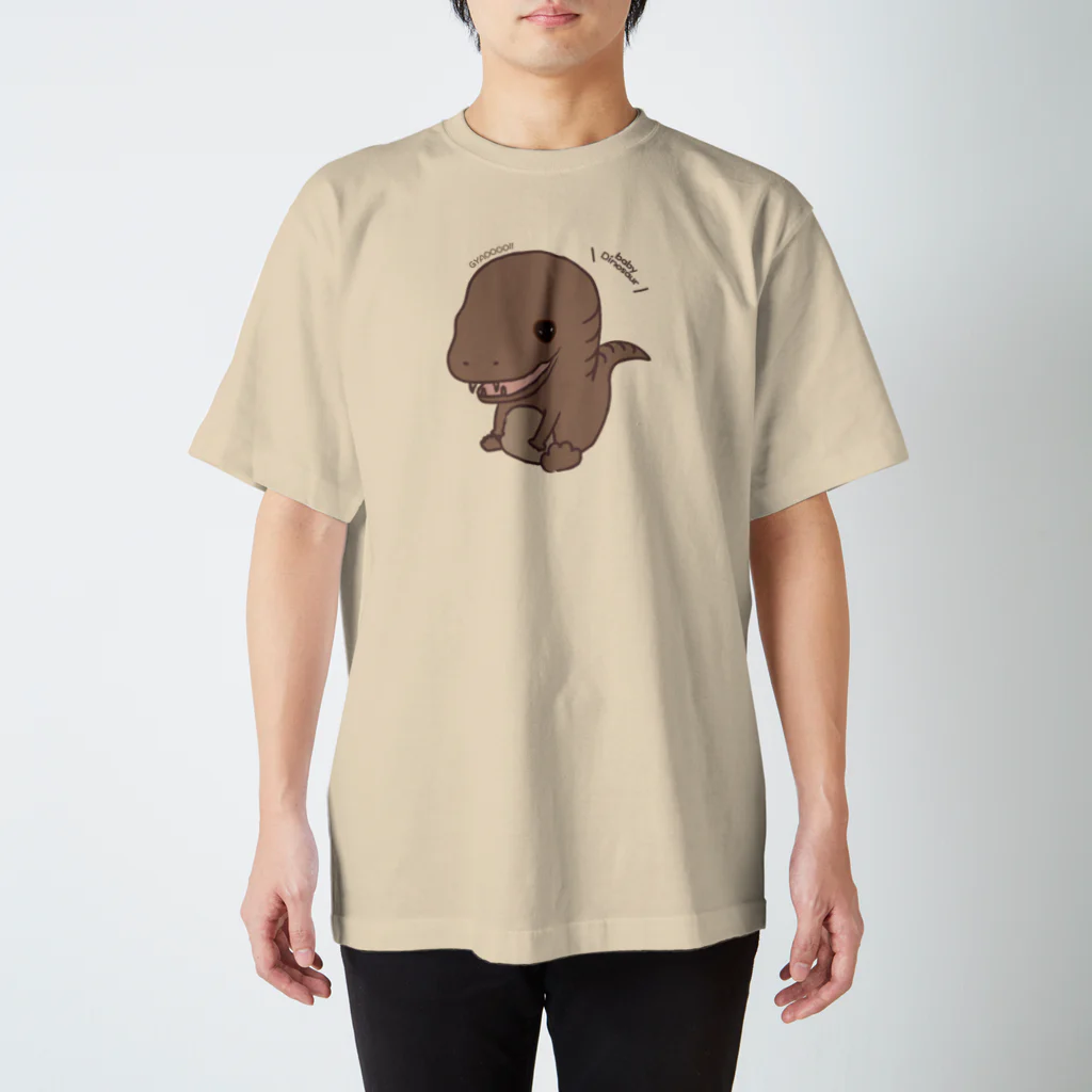 わたるさんのdesignのティラノサウルス（恐竜） Regular Fit T-Shirt