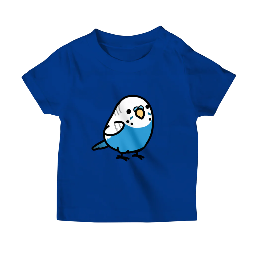 Cody the LovebirdのChubby Bird セキセイインコ　ブルー　男の子 Regular Fit T-Shirt