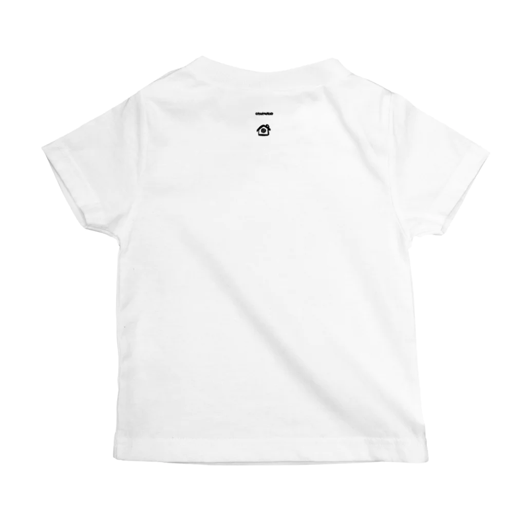 Pokopoko houseのげんきもりもり Regular Fit T-Shirtの裏面