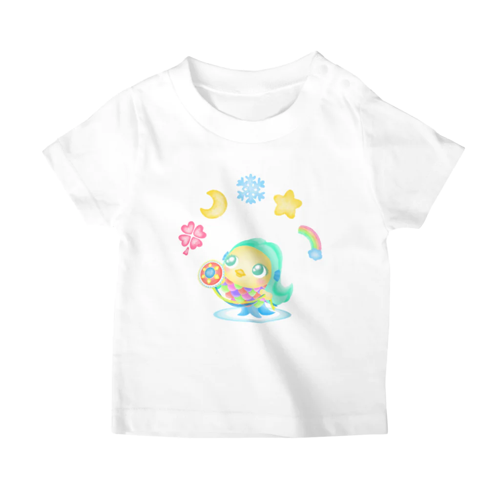 ようこそ『MAYOHOUSE』へのアマビエ×花月雪星宙 スタンダードTシャツ