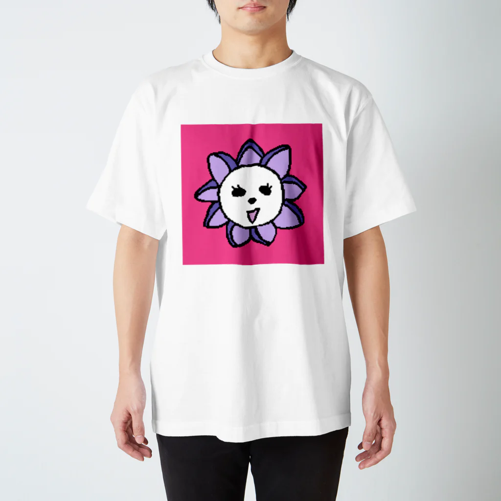 ミスターパンダワールドのフラワーパンダ スタンダードTシャツ