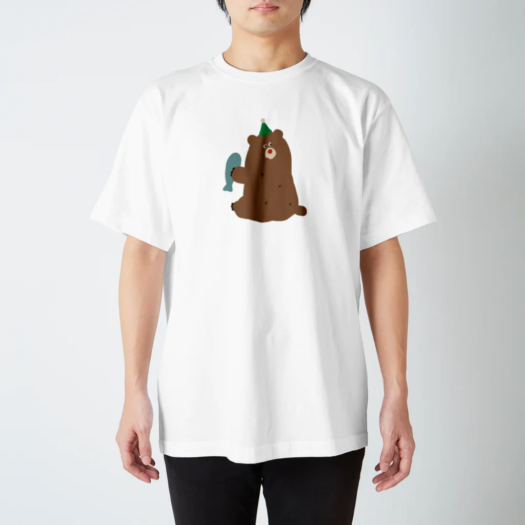 おひるねとおやつのくまのチャーリー スタンダードTシャツ