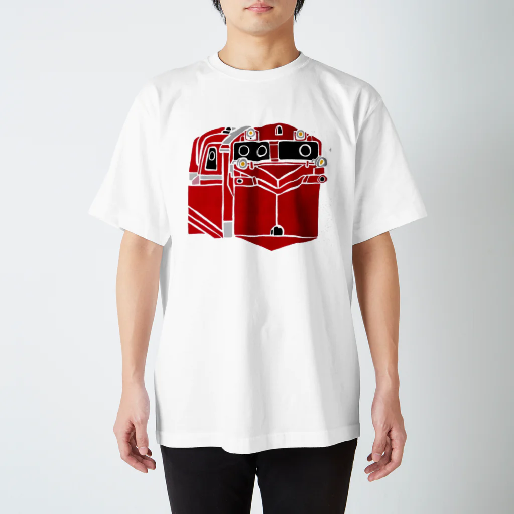 fuji041のユキ除雪車 スタンダードTシャツ