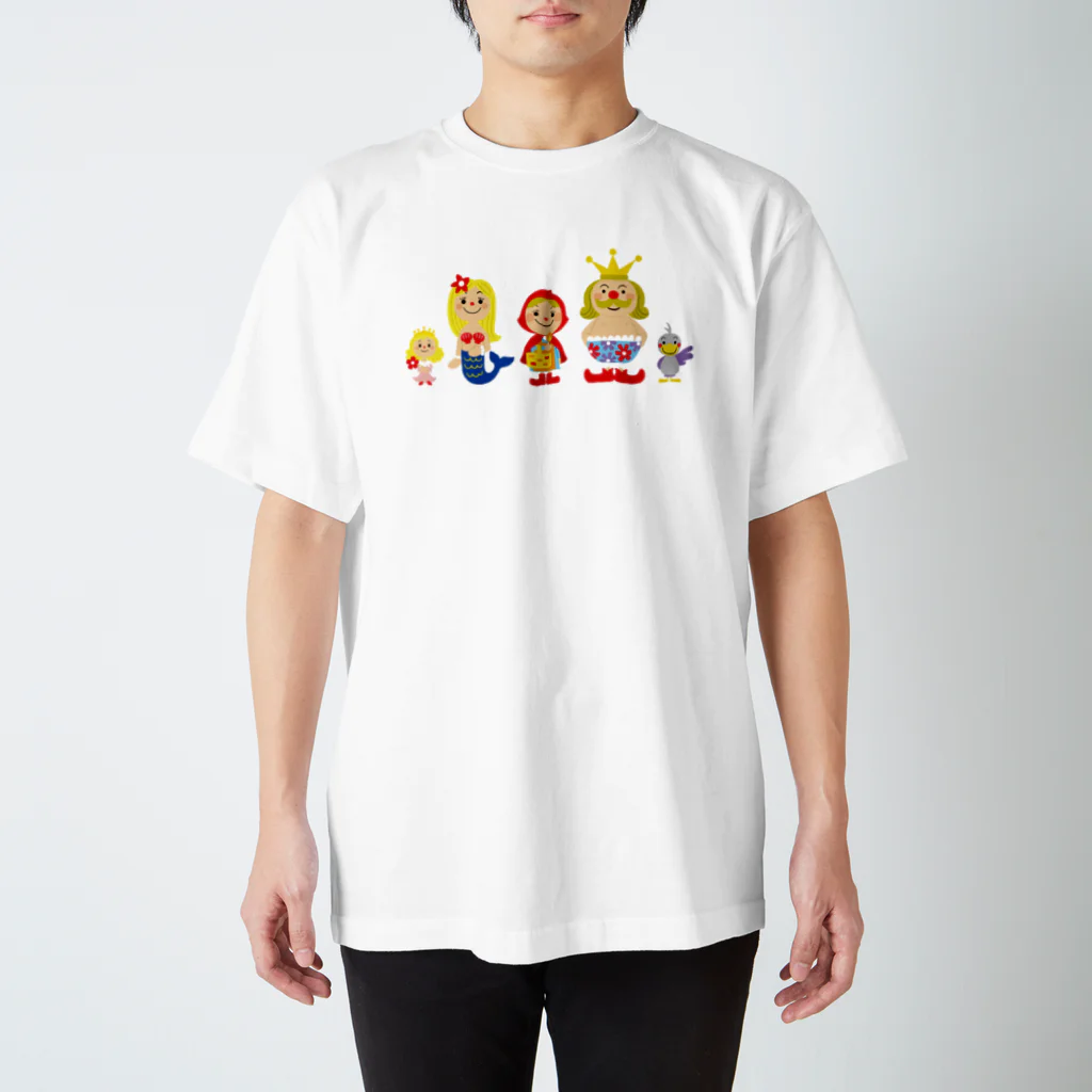 SUNDAYS GRAPHICSの童話キャラクターズ Regular Fit T-Shirt