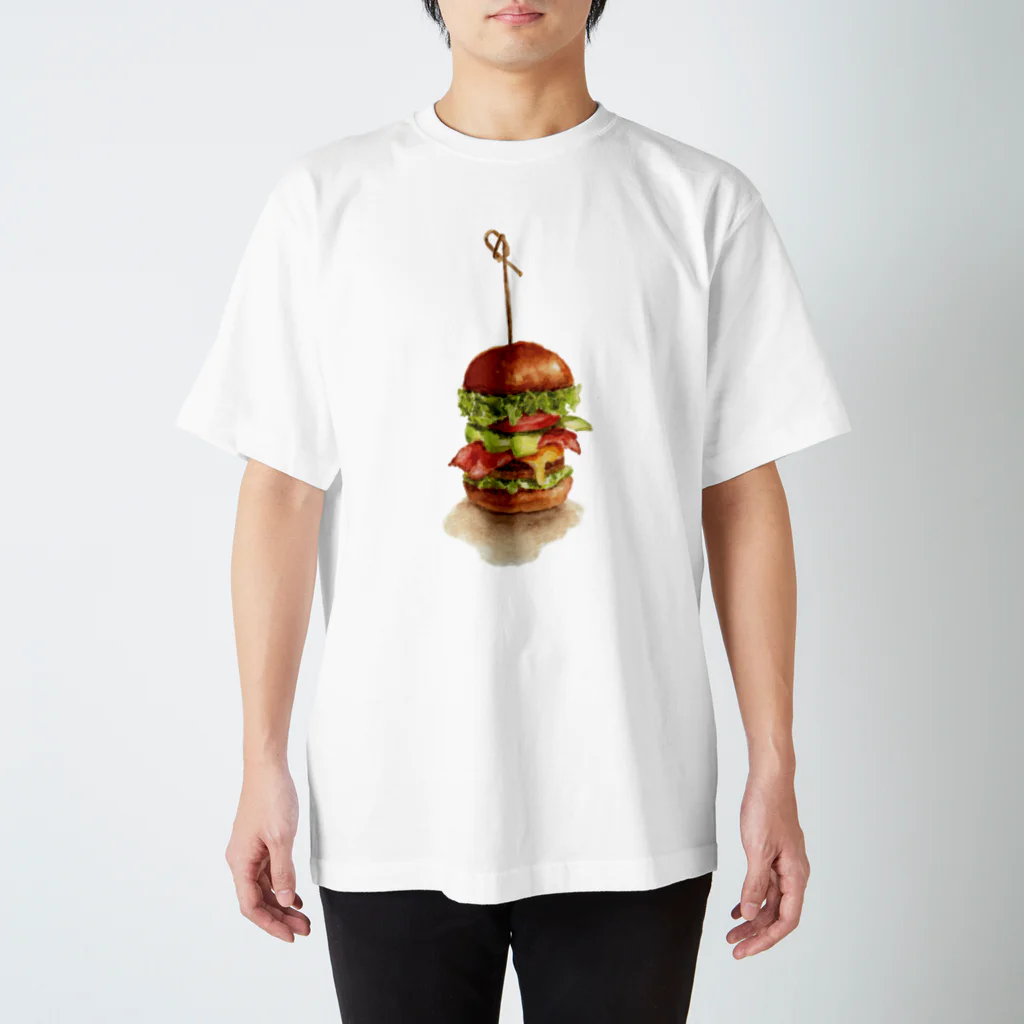 laundry-illustrationのHamburger Regular Fit T-Shirt
