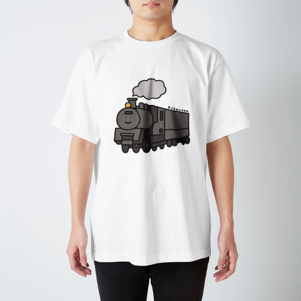 ぼんやり商会 SUZURI店の機関車さん ｡ｏＯ Regular Fit T-Shirt