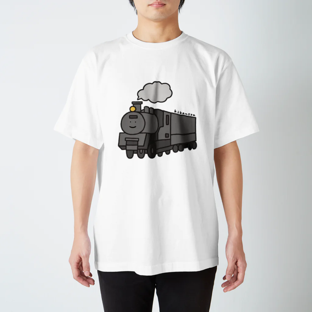 ぼんやり商会 SUZURI店の機関車さん ｡ｏＯ Regular Fit T-Shirt