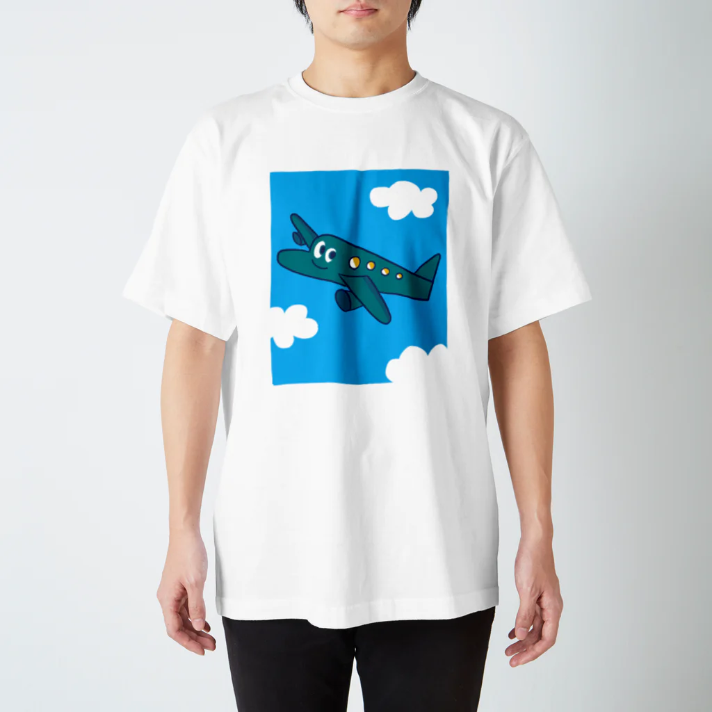 umeshopのひこうき スタンダードTシャツ