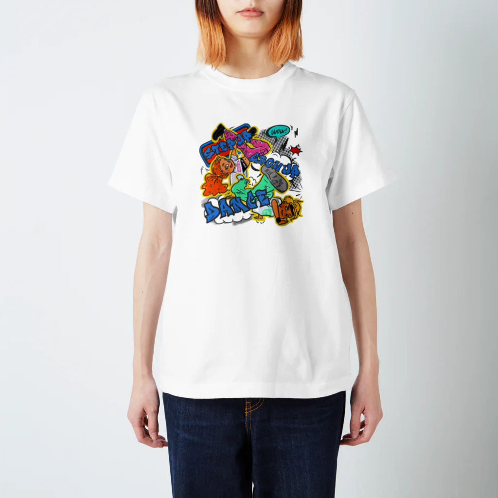 NEF girls.official のStep Up Dance x Grow Up Dance Regular Fit T-Shirt