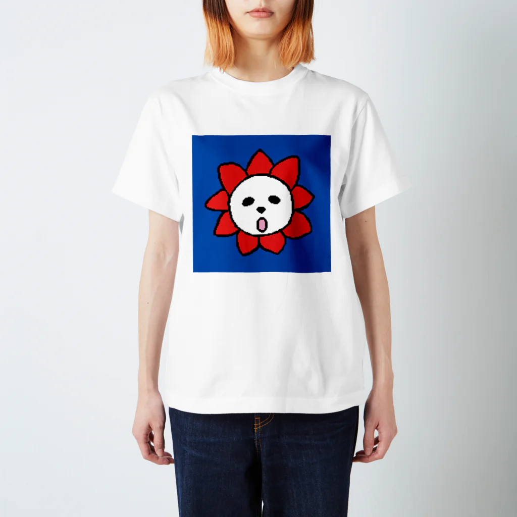 ミスターパンダワールドのフラワーパンダ スタンダードTシャツ