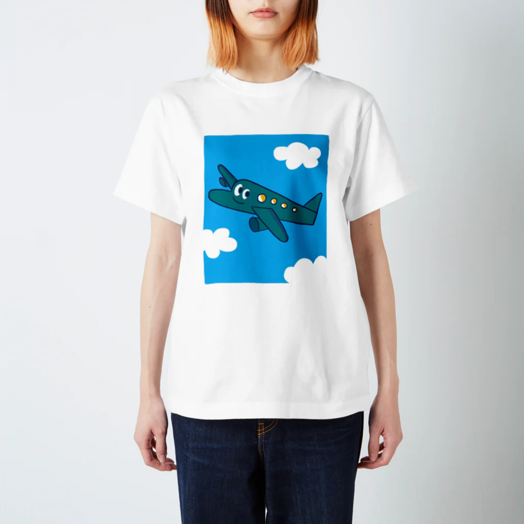 umeshopのひこうき Regular Fit T-Shirt