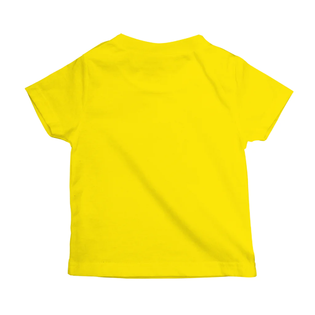 torisun shop (SUZURI)のヤッホーかわうそ 黄緑ポッケ Regular Fit T-Shirtの裏面