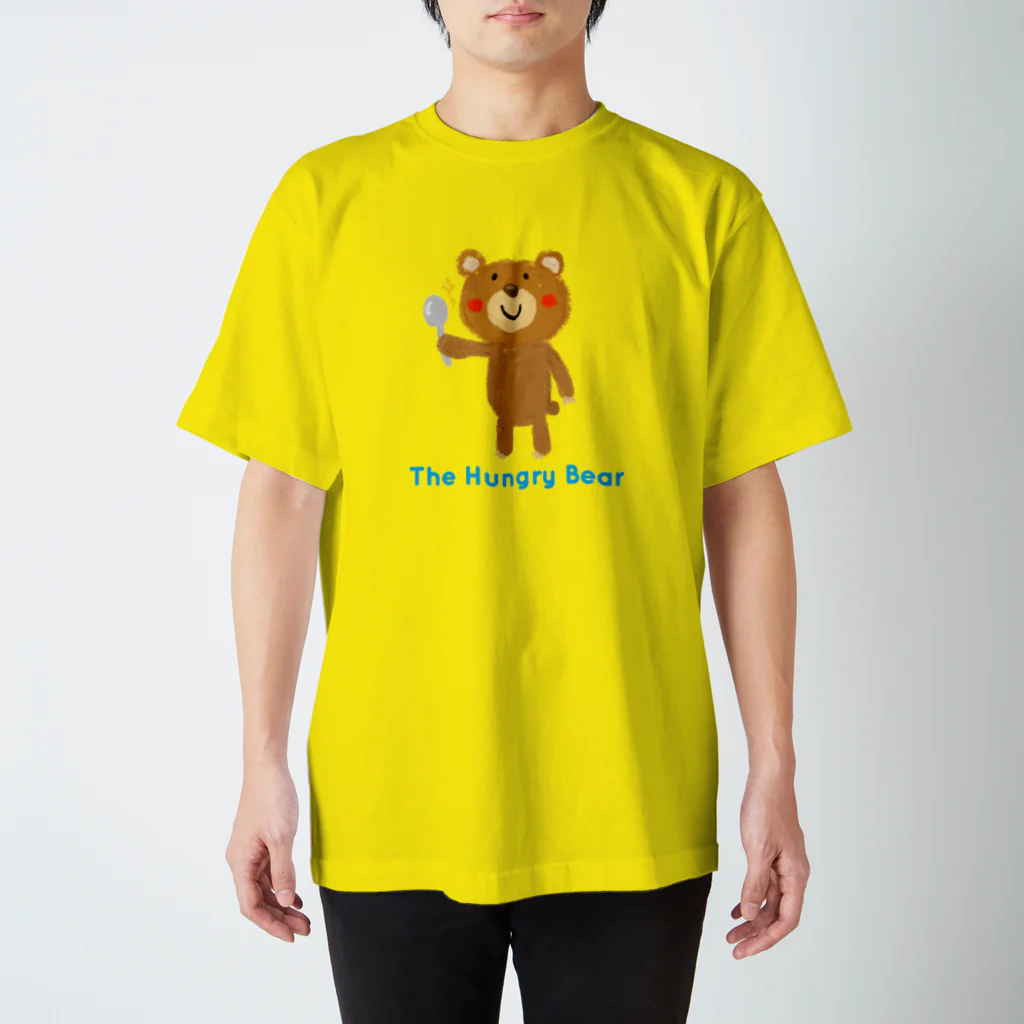 Atelier FunipoのThe Hungry Bear　ロゴあり スタンダードTシャツ