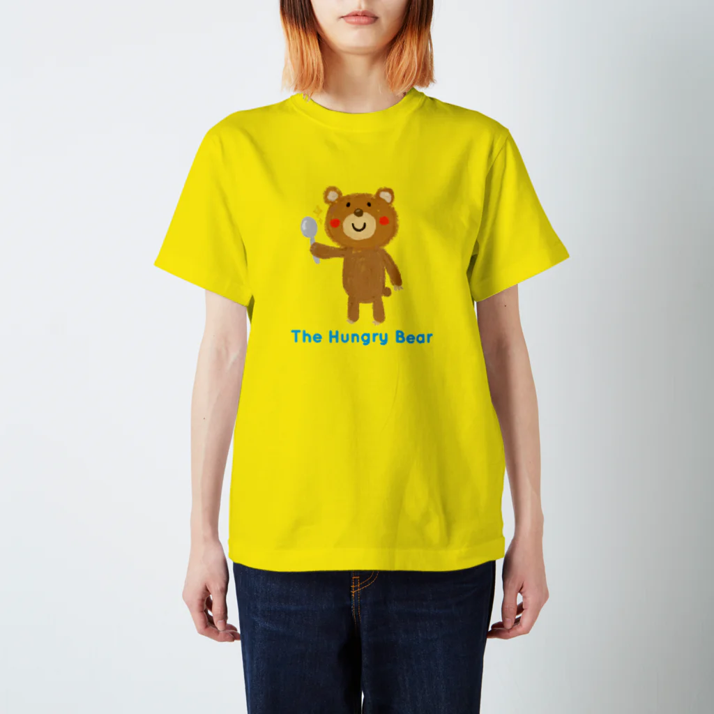 Atelier FunipoのThe Hungry Bear　ロゴあり スタンダードTシャツ