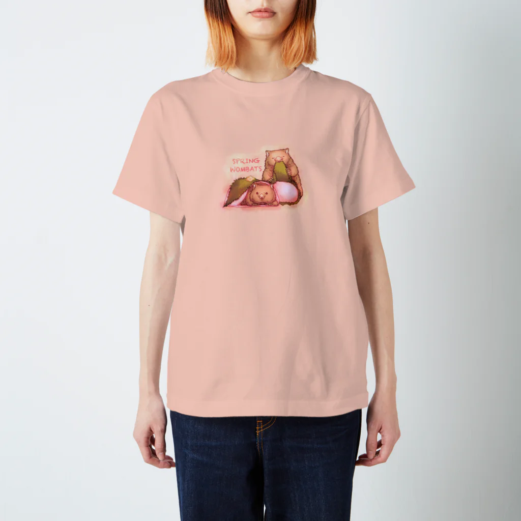 ナツの西瓜屋のSPRING WOMBATS スタンダードTシャツ