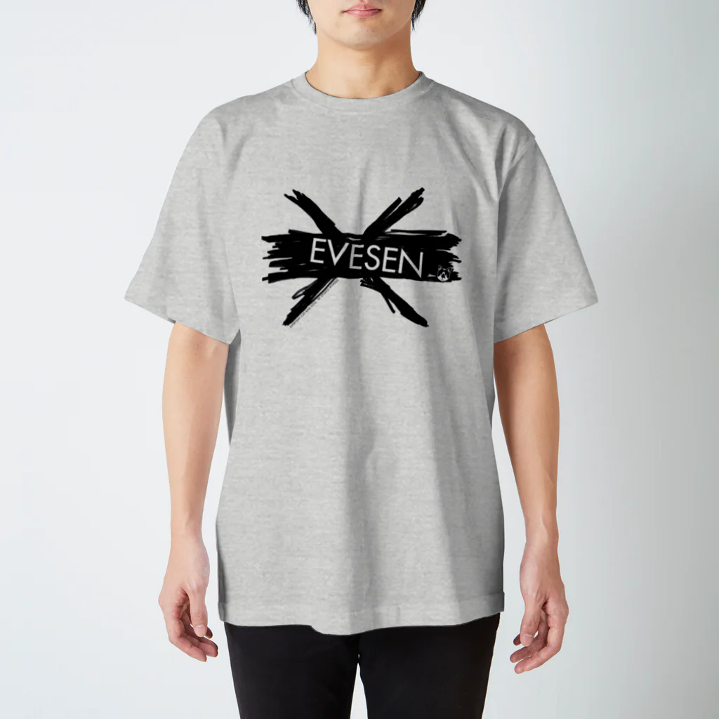 もけけ工房 SUZURI店のEVESEN-X スタンダードTシャツ