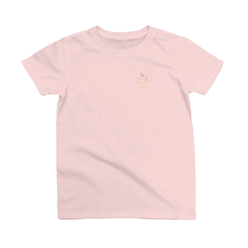 Atelier_Reiyaの横顔の少女エミーリナ Regular Fit T-Shirt