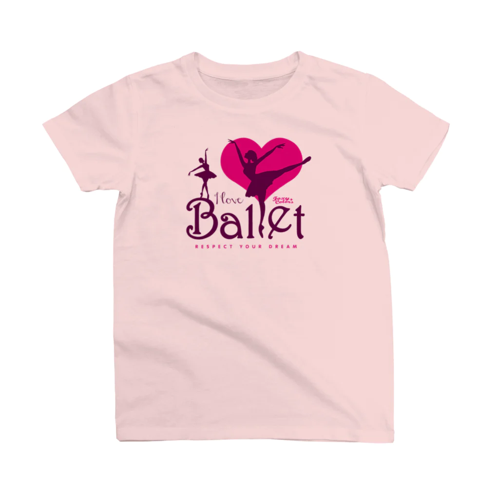 FOXY COLORSのI Love Ballet A スタンダードTシャツ