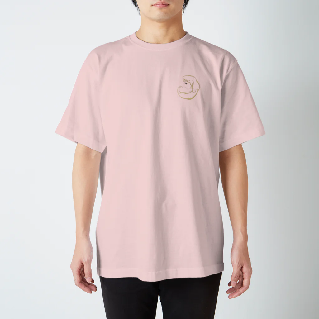 Atelier_Reiyaの横顔の少女エミーリナ Regular Fit T-Shirt