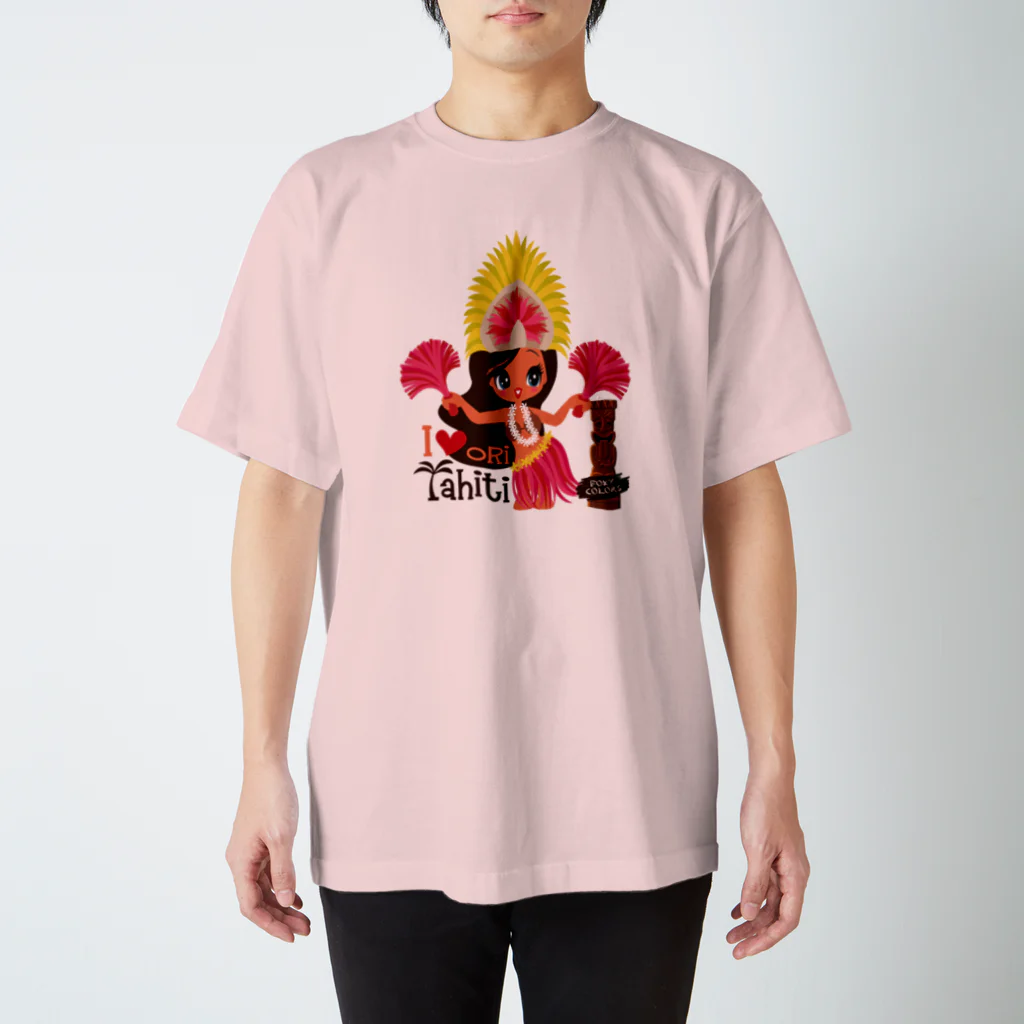 FOXY COLORSのOri Tahiti タヒチアンダンス スタンダードTシャツ