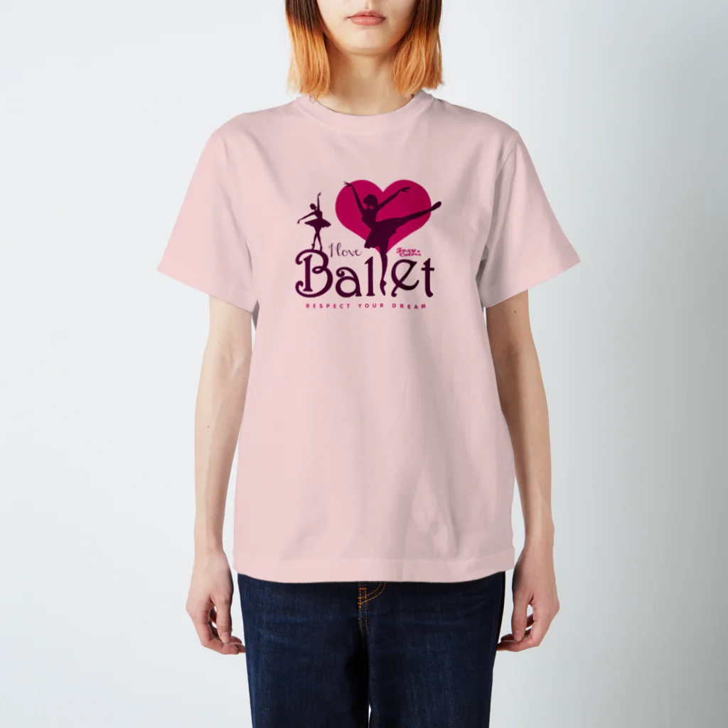 FOXY COLORSのI Love Ballet A Regular Fit T-Shirt