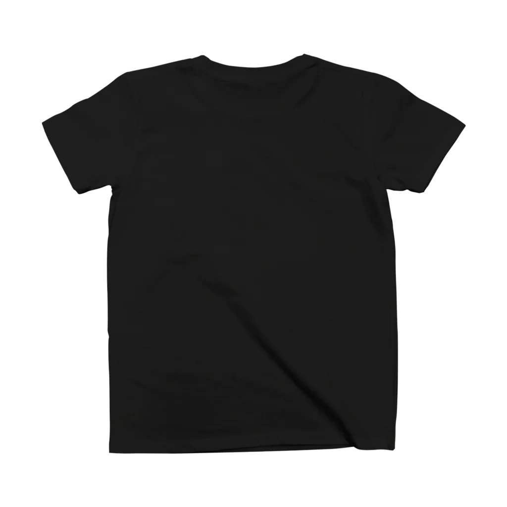 omamichanの四つ葉ガール(黒) Regular Fit T-Shirtの裏面