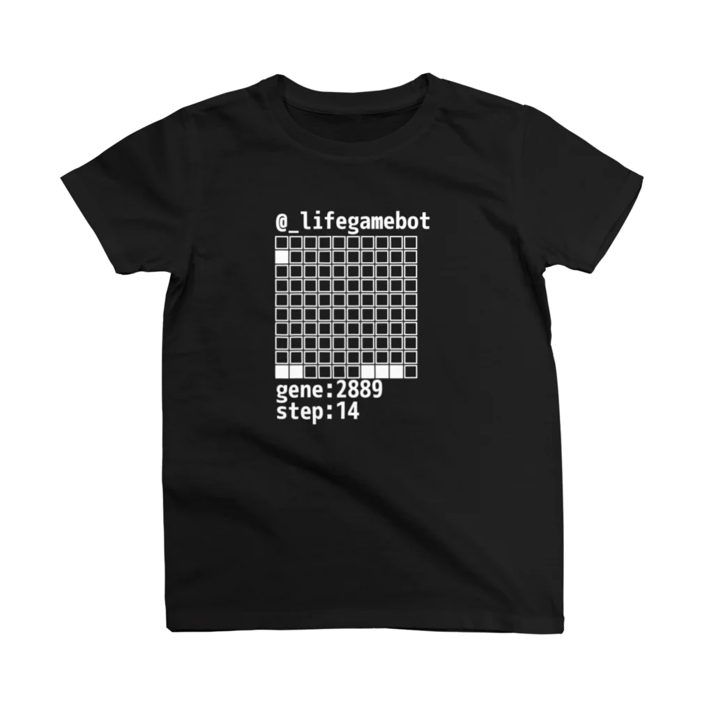 LifeGameBotの@_lifegamebot g:2889 s:14 Regular Fit T-Shirt