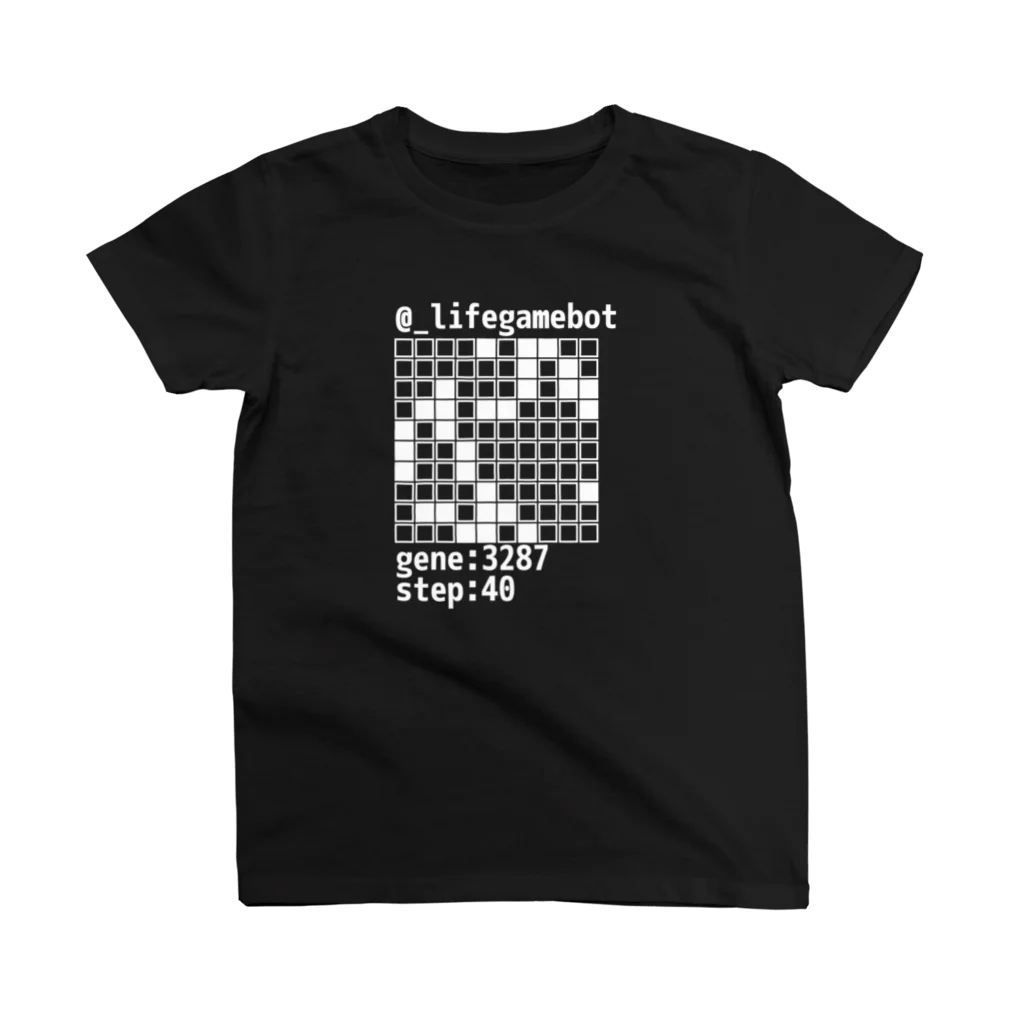 LifeGameBotの@_lifegamebot g:3287 s:40 スタンダードTシャツ