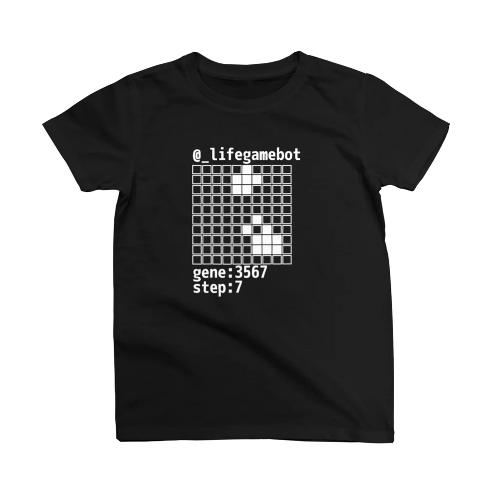 LifeGameBotの@_lifegamebot g:3567 s:7 スタンダードTシャツ