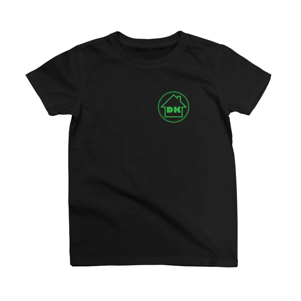金山いなり・DKのDK ワンポイントロゴT(グリーン) Regular Fit T-Shirt