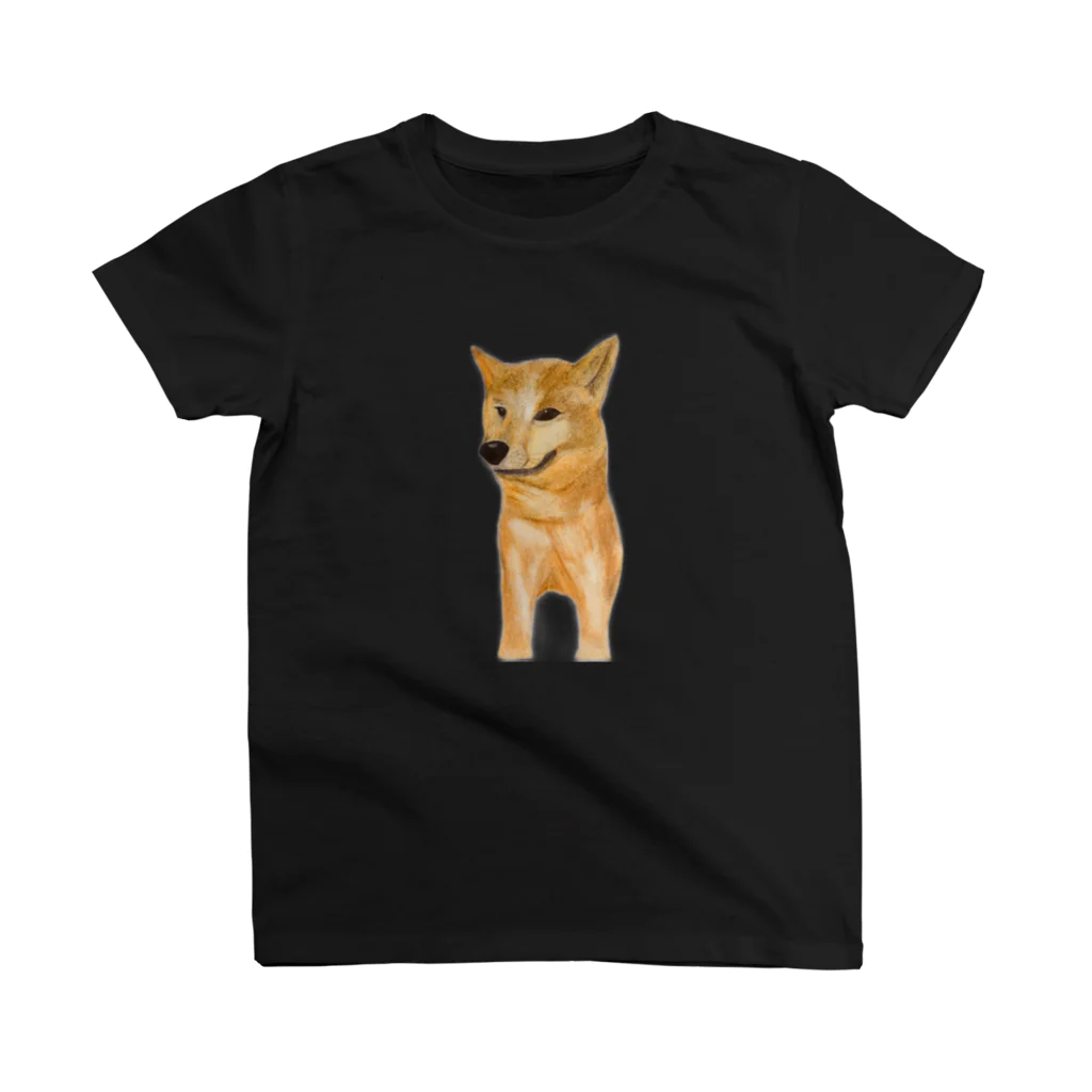 S☺︎RA BRANDのしばし柴犬 スタンダードTシャツ