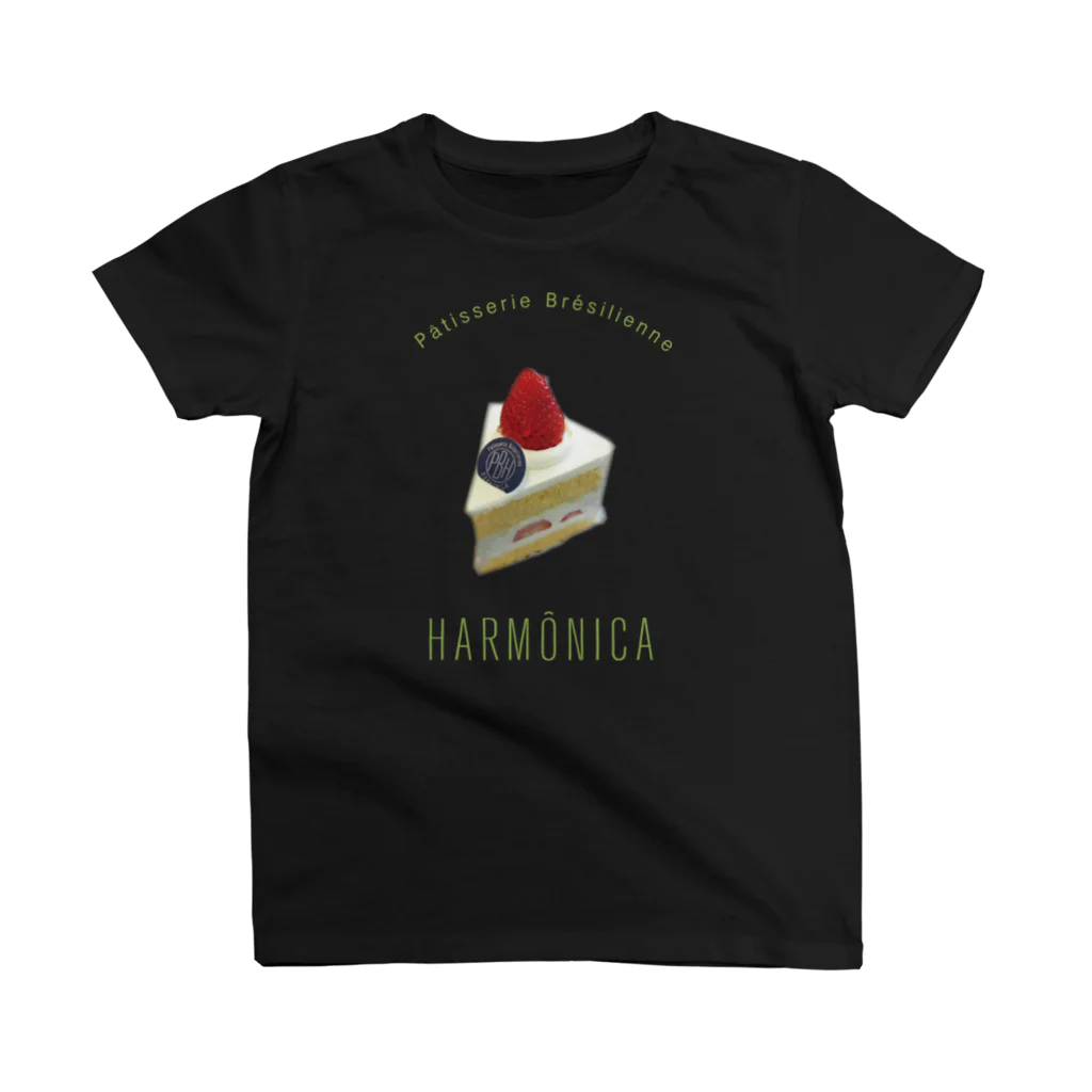 パティスリーハーモニカのハーモニカショートケーキ スタンダードTシャツ