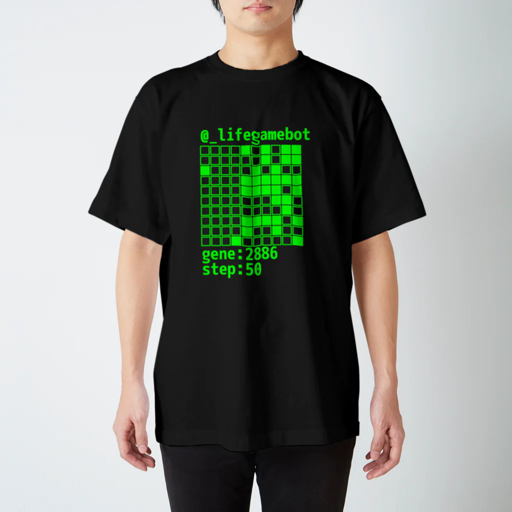 LifeGameBotの@_lifegamebot g:2886 s:50 Regular Fit T-Shirt