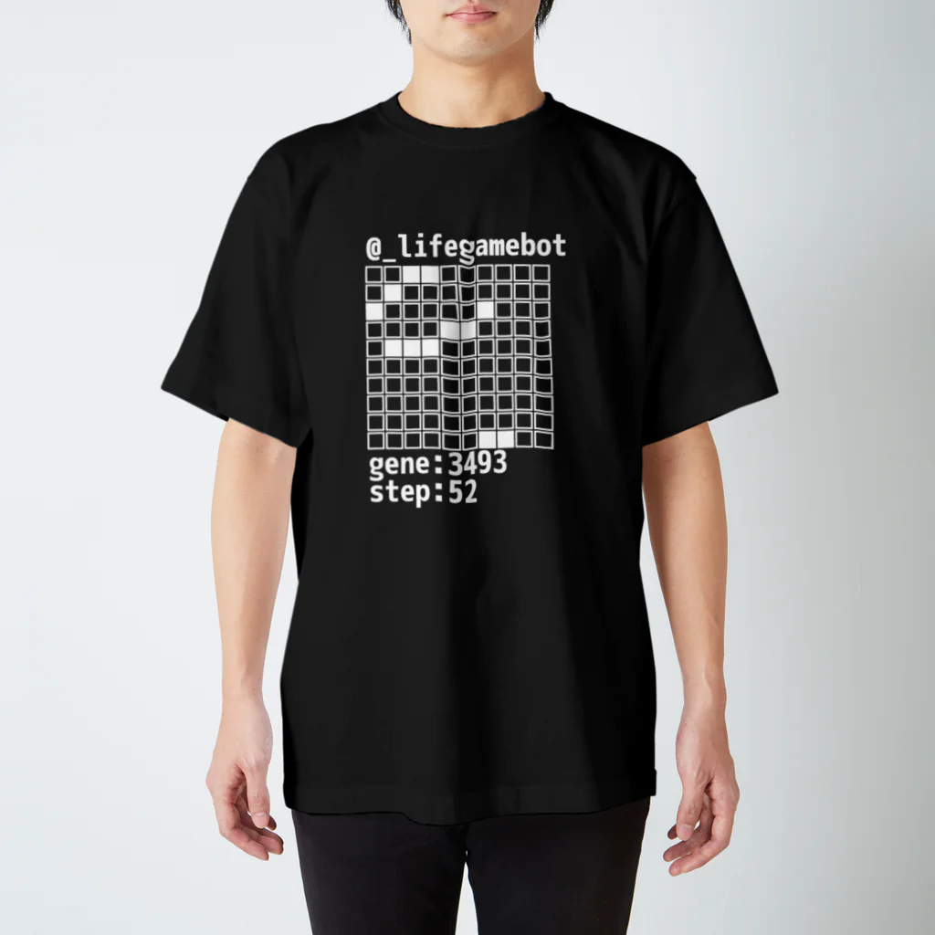 LifeGameBotの@_lifegamebot g:3493 s:52 Regular Fit T-Shirt