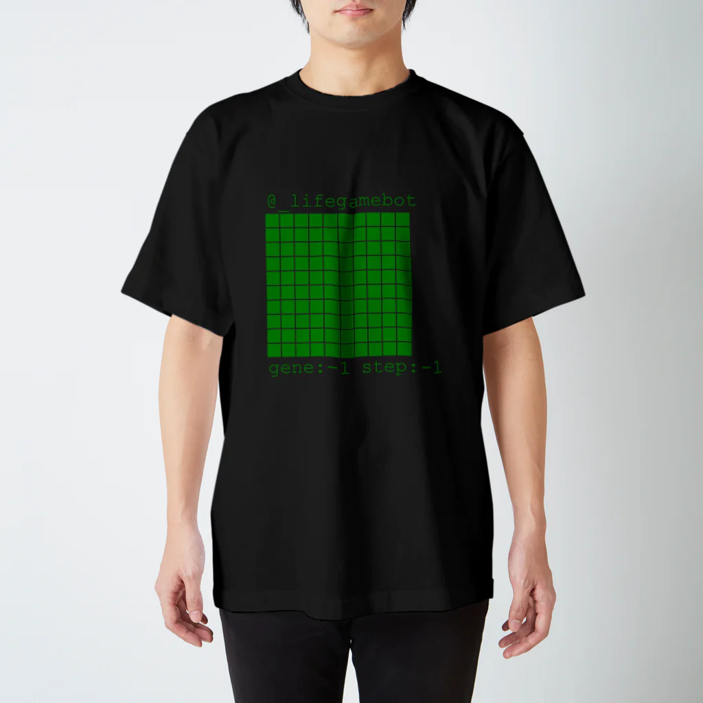 LifeGameBotの@_lifegamebot g:-1 s:-1 スタンダードTシャツ
