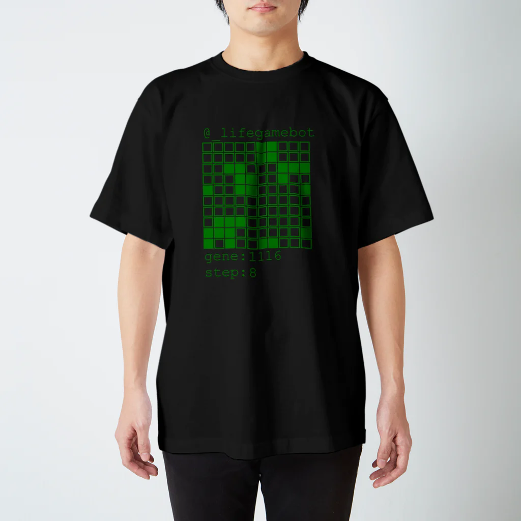 LifeGameBotの@_lifegamebot g:1116 s:8 Regular Fit T-Shirt