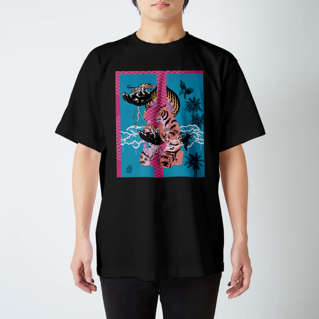 ぱいせんの多次元宇宙タイガー スタンダードTシャツ