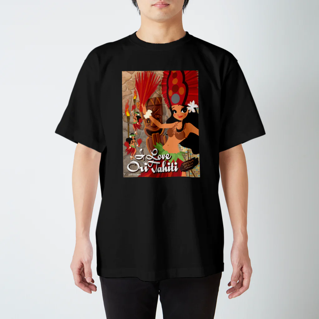 FOXY COLORSのOri Tahiti タヒチアンダンス スタンダードTシャツ