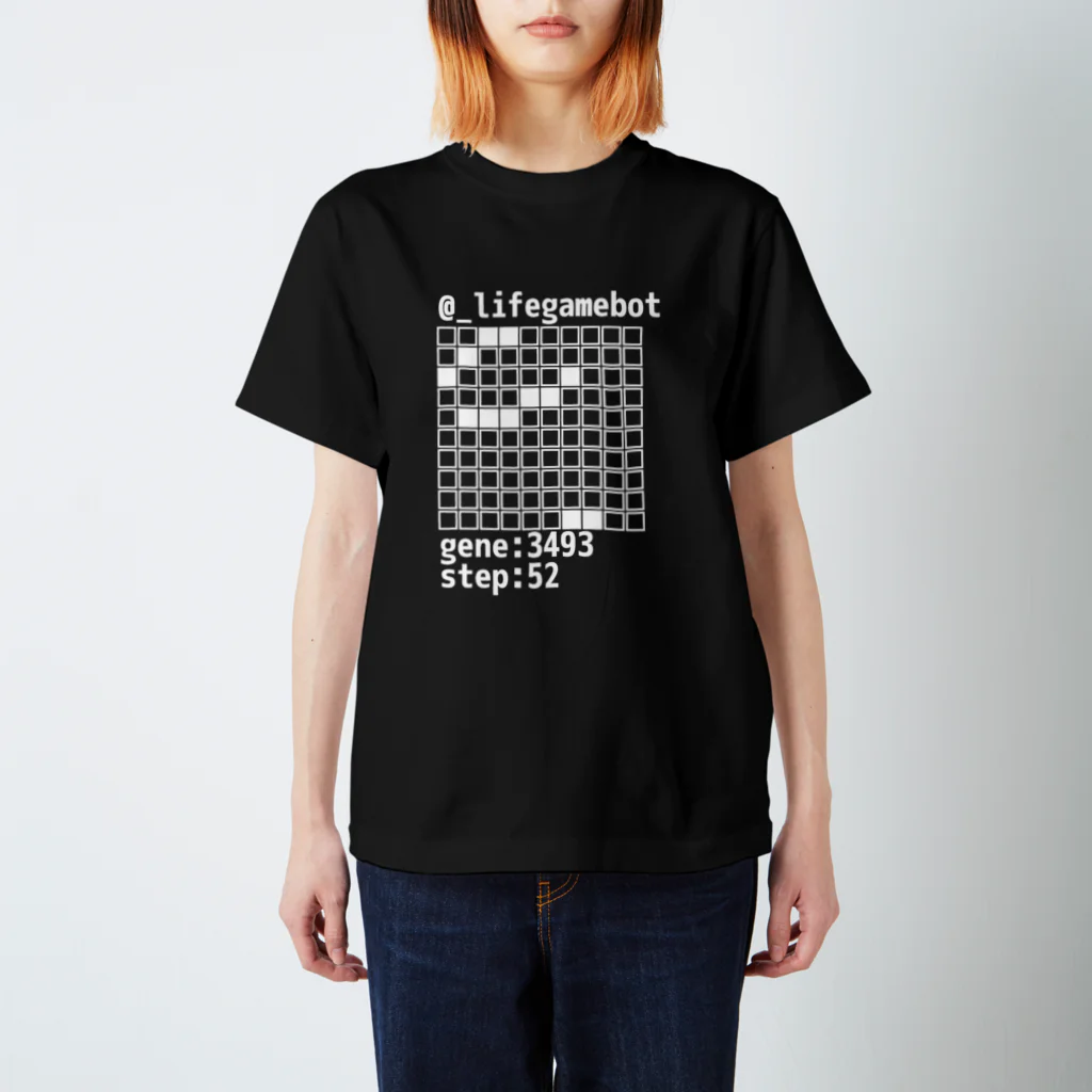 LifeGameBotの@_lifegamebot g:3493 s:52 Regular Fit T-Shirt