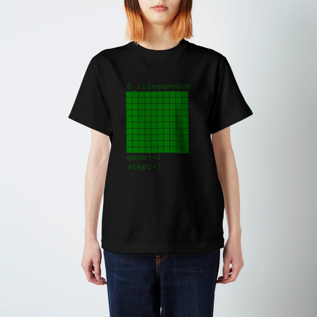 LifeGameBotの@_lifegamebot g:-1 s:-1 Regular Fit T-Shirt