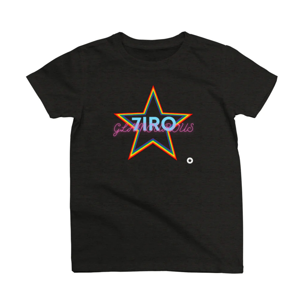 7IRO GLAMOUROUSの7IRO スターカラーTシャツ Regular Fit T-Shirt