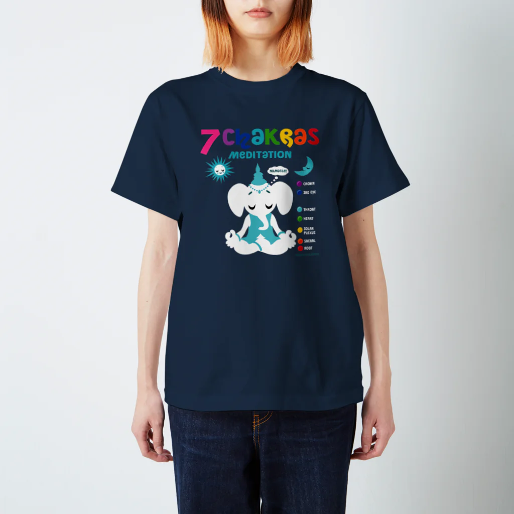 FOXY COLORSの7つのチャクラ by foxycolors Regular Fit T-Shirt