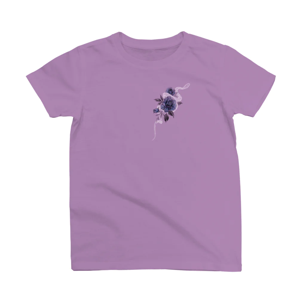 暁月このはの青薔薇と蛇 Regular Fit T-Shirt