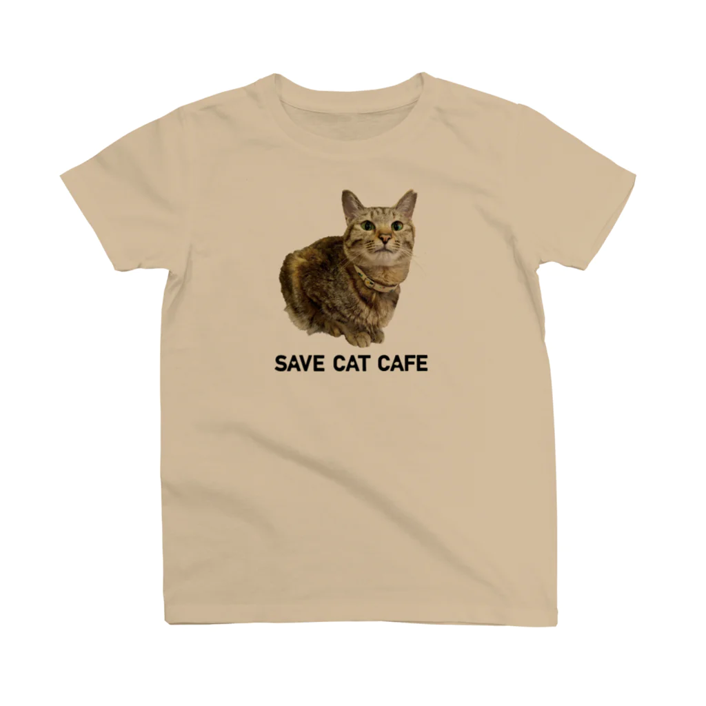 SAVE CAT CAFEのミラちゃん スタンダードTシャツ
