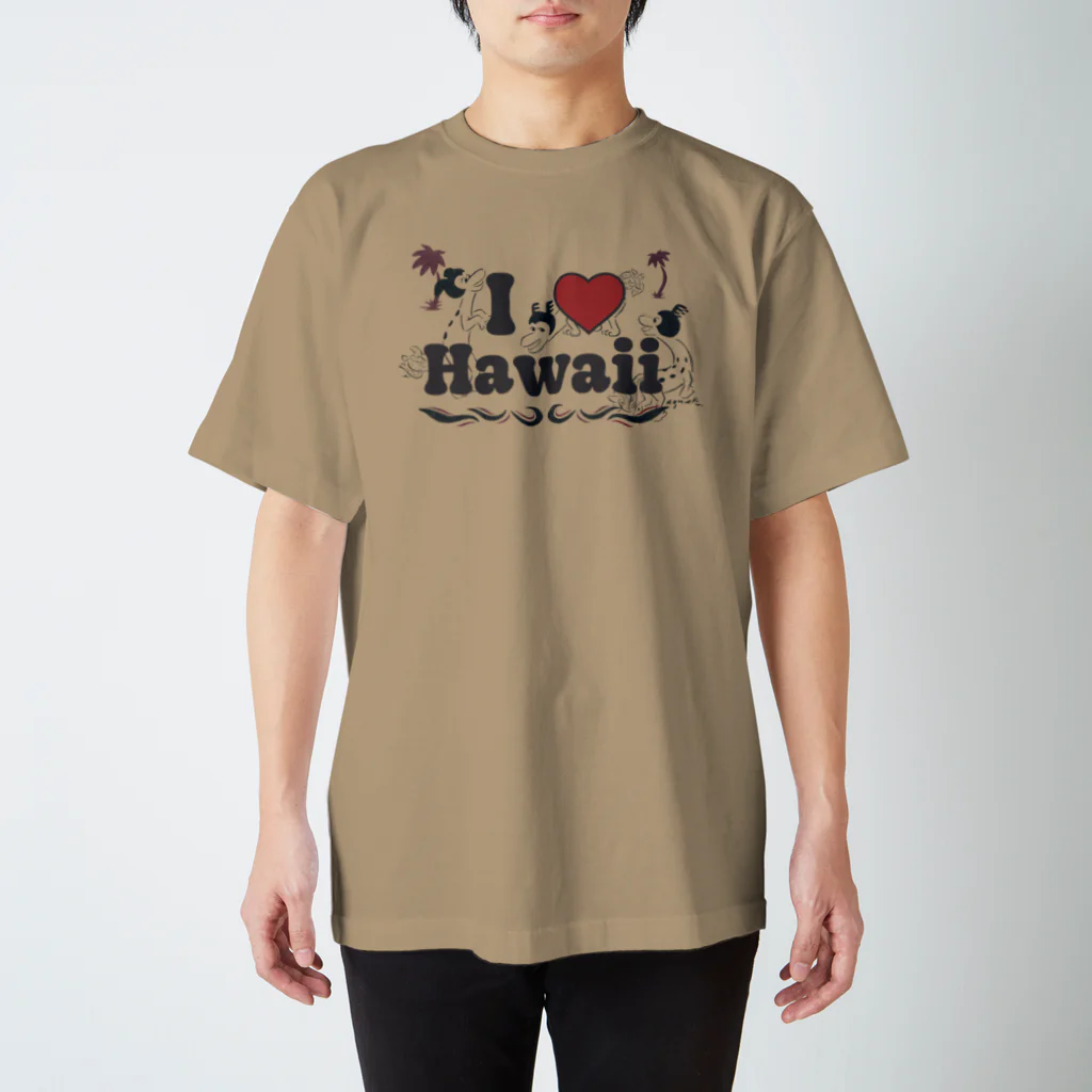 Shigenosukeのシナカル #I♡Hawaii Regular Fit T-Shirt