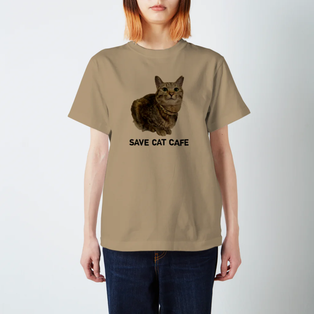 SAVE CAT CAFEのミラちゃん Regular Fit T-Shirt