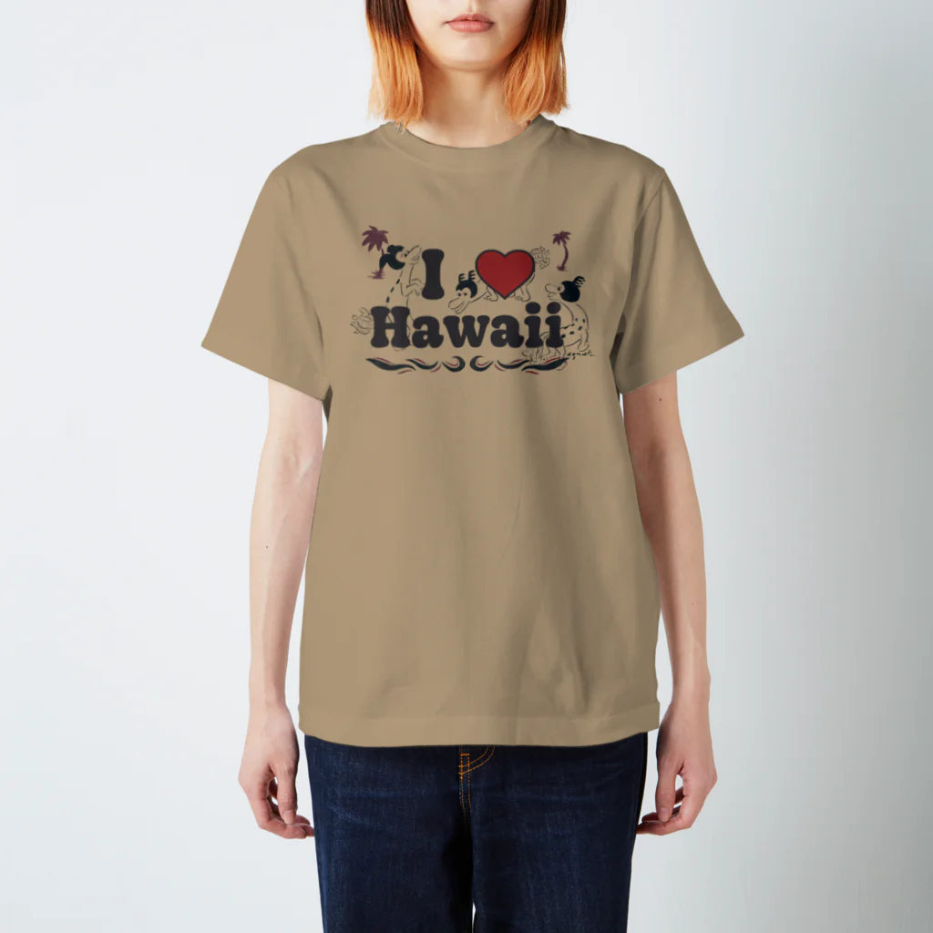 Shigenosukeのシナカル #I♡Hawaii Regular Fit T-Shirt