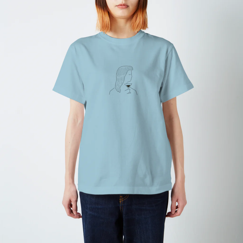 boorichanの横顔 Regular Fit T-Shirt