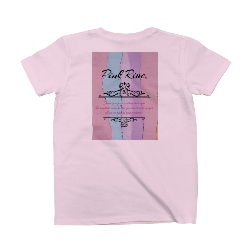 【Pink Rine】の【Pink Rine】オリジナル スタンダードTシャツの裏面