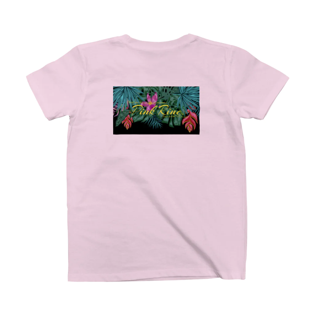 【Pink Rine】の【Pink Rine】オリジナル‼️ スタンダードTシャツの裏面